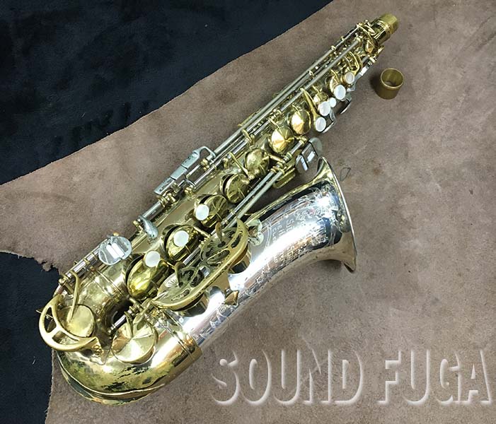 KING SUPER20 Silver Sonic 38万番台 銀製ネック/ベル アルトサックス
