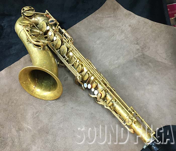 中古　Super Action 80 テナーサックス　彫刻入アンラッカーネック 名作 中古Super テナーサックス彫刻入アンラッカーネック 80