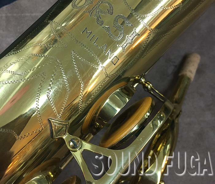 イタリア製 テナーサックス ORSI MILANO ビンテージ 全タンポ