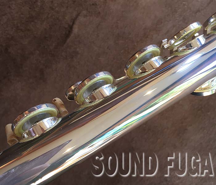 PEARL PFA-107 ALTO FLUTE ALL SILVER 総銀制 委託品 極上美品