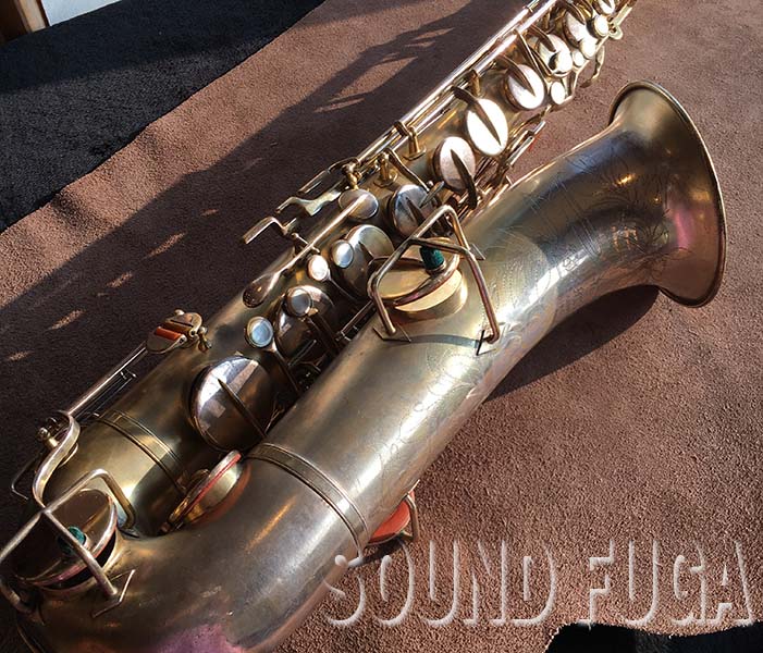 Buescher Tenor 中古 テナーサックス 25万番 1930年製 Buescher 400 Top Hat and Cane Tenor Sax Serial No：306XXX